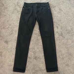 Men’s American Eagle black jeans size 30x32 skinny (flex fit)